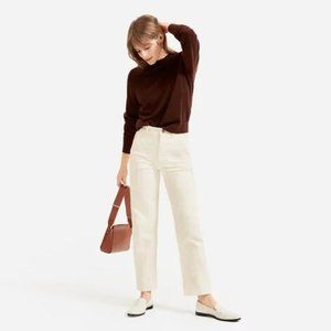 Everlane Straight-Leg Pant in Sandstone NWT